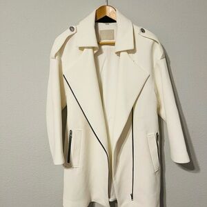 Soia and Kyo Cream Woman’s Coat